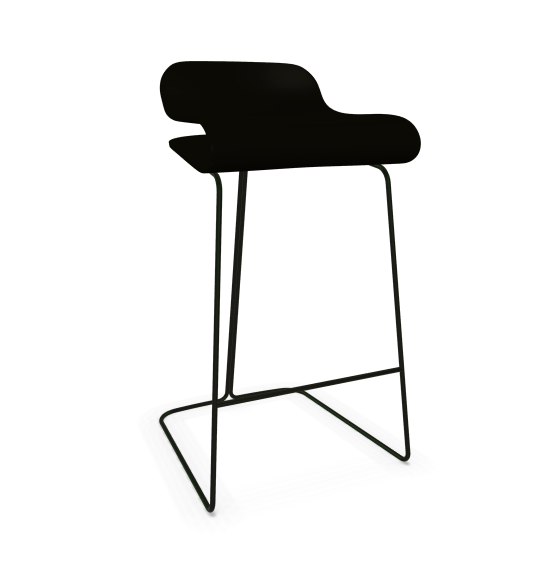 Inform — BCN Stool with Sled Frame