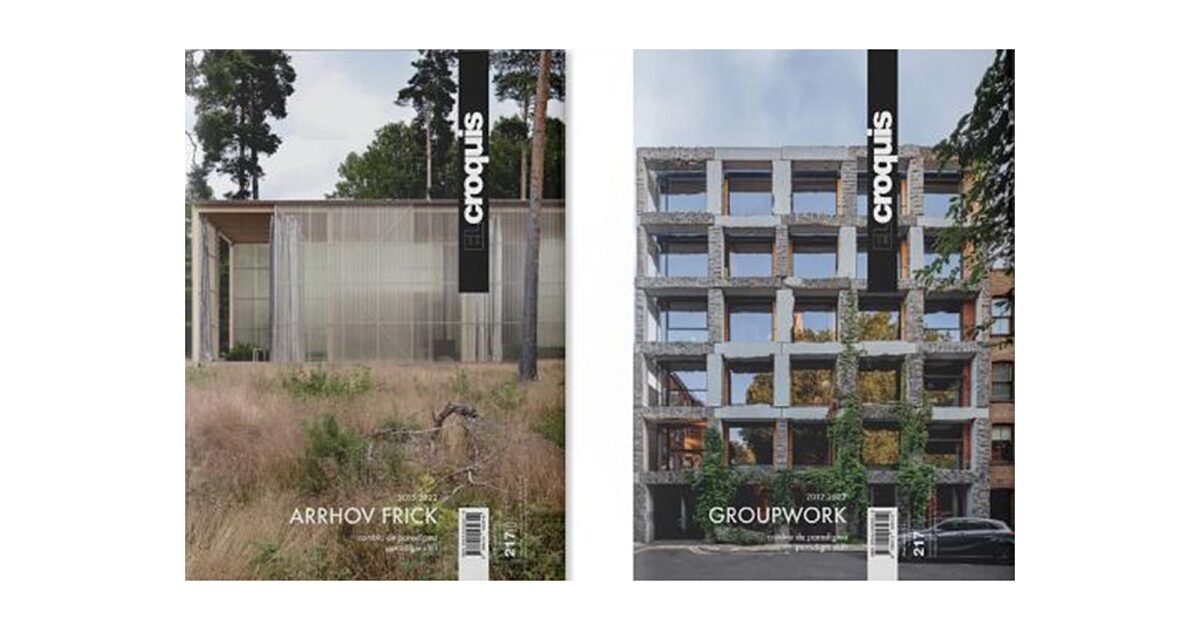 Inform — El Croquis 217: Arrhov Frick I + Groupwork II